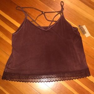 American Eagle, Maroon Tank - XXL